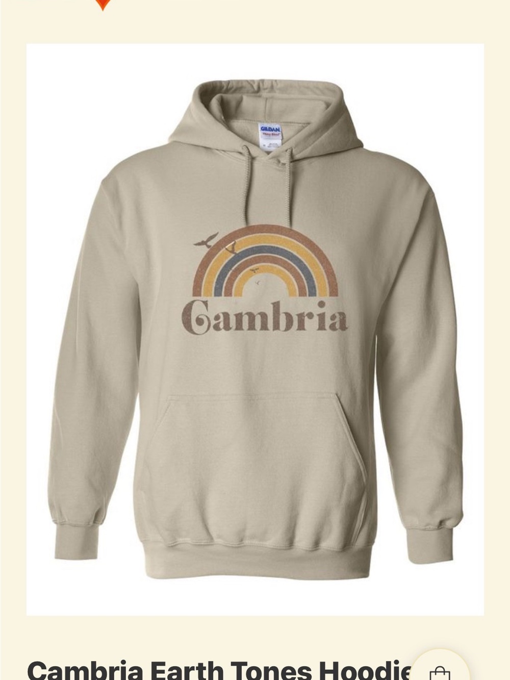 Cambria Earth Tones Hoodie